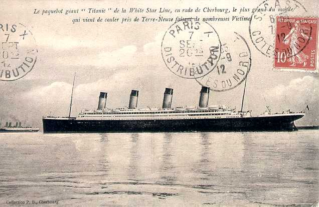 Questa  la gemella del TITANIC. ossia l'Olympic, facilmente riconoscibile per il ponte passeggiata aperto!