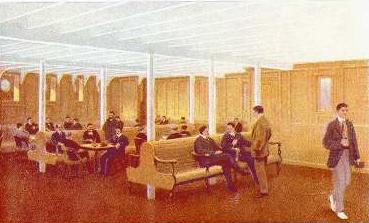 Salone di terza classe.