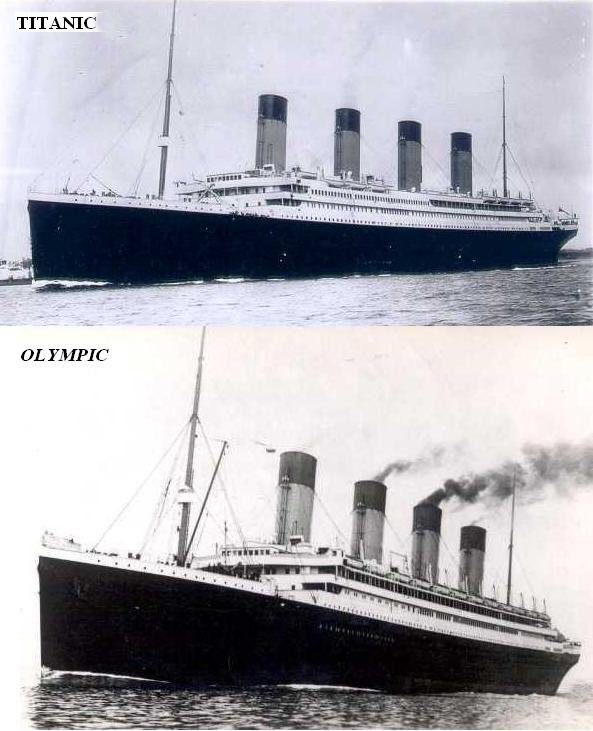 Il TITANIC e l'Olympic