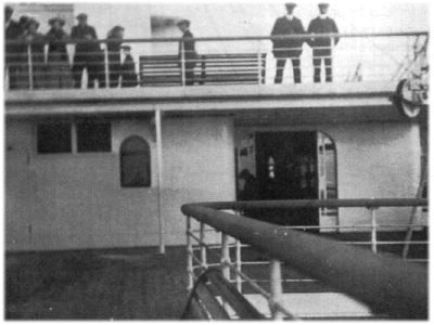 Fotografia scattata dal ponte A verso il ponte delle imbarcazioni.